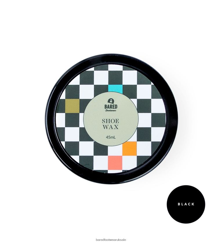 Bared Black Wax Polish Shoe Care Unisex Bared Footwear N06D2V314 Bared Shoe Wax