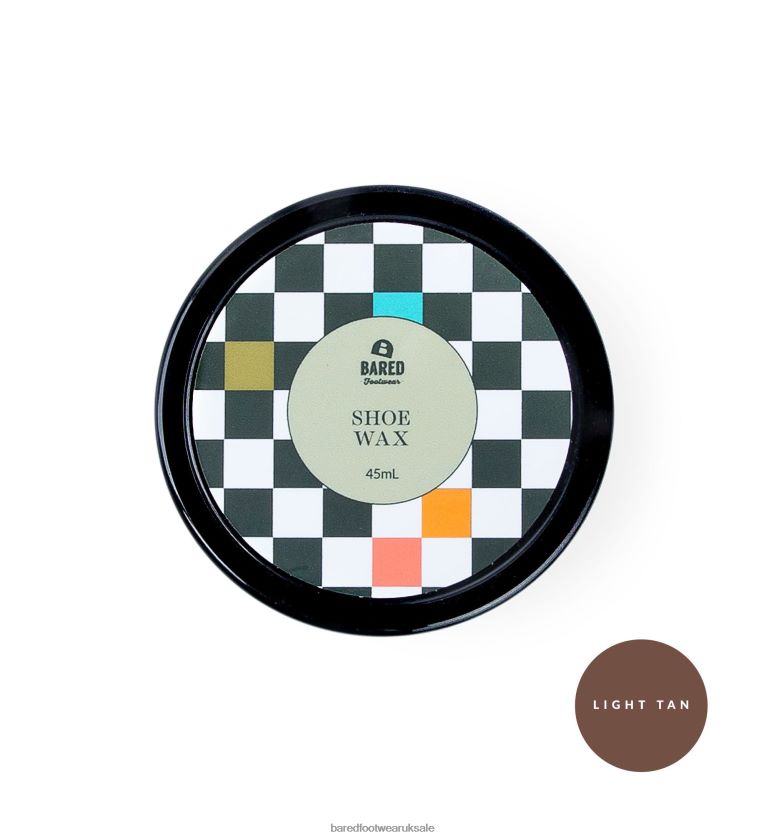 Bared Light Tan Wax Polish Shoe Care Unisex Bared Footwear N06D2V316 Bared Shoe Wax