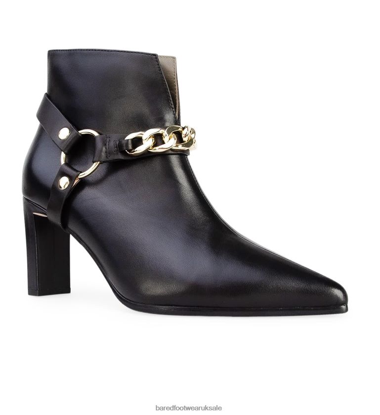 Black Leather Accessories Unisex Bared Footwear N06D2V329 Boot Harness