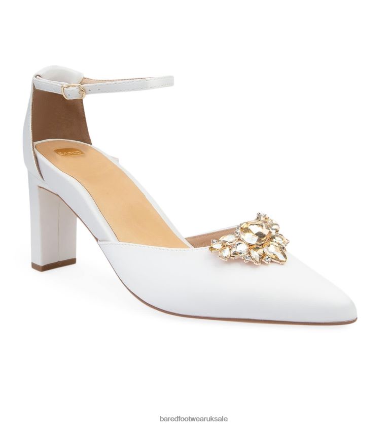 Champagne/Rose Gold Unisex Bared Footwear N06D2V334 Bridal Shoe Clip