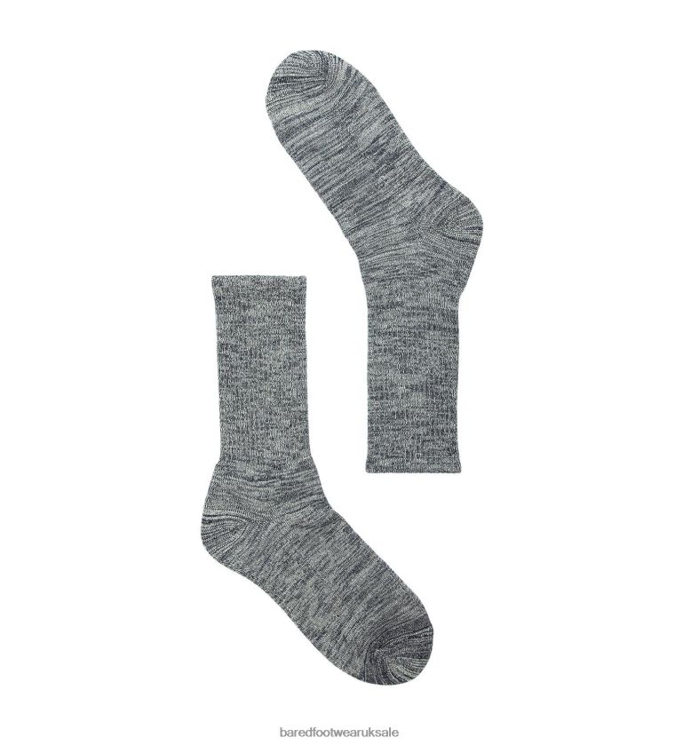 Boot Socks 2 - Pack Charcoal Marle Socks Unisex Bared Footwear N06D2V352 Crew Socks 2 - Pack
