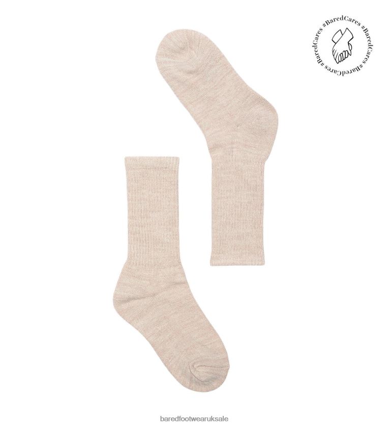 Pink Marle Socks Unisex Bared Footwear N06D2V330 Crew Socks 2 - Pack