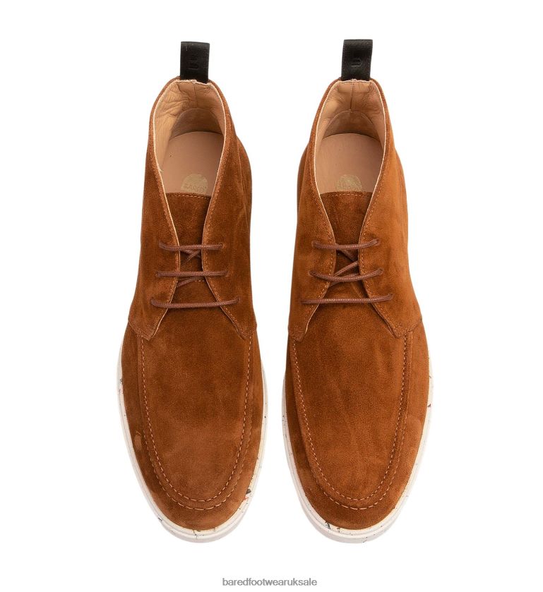 Tan Suede Boots Men Bared Footwear N06D2V66 Nichrome