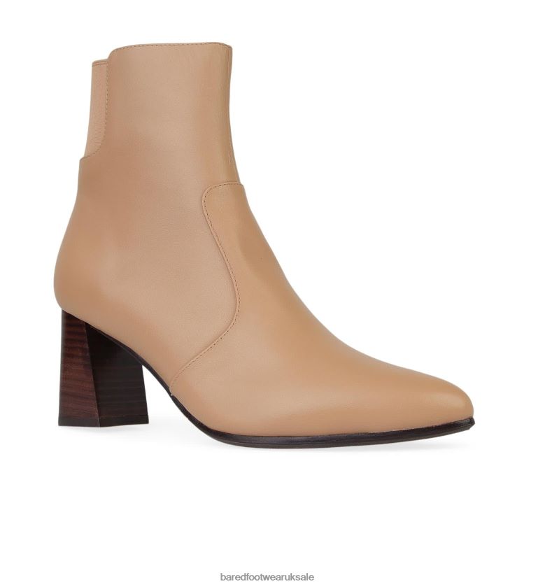 Seashell Leather Heeled Boots Women Bared Footwear N06D2V95 Raptor 2