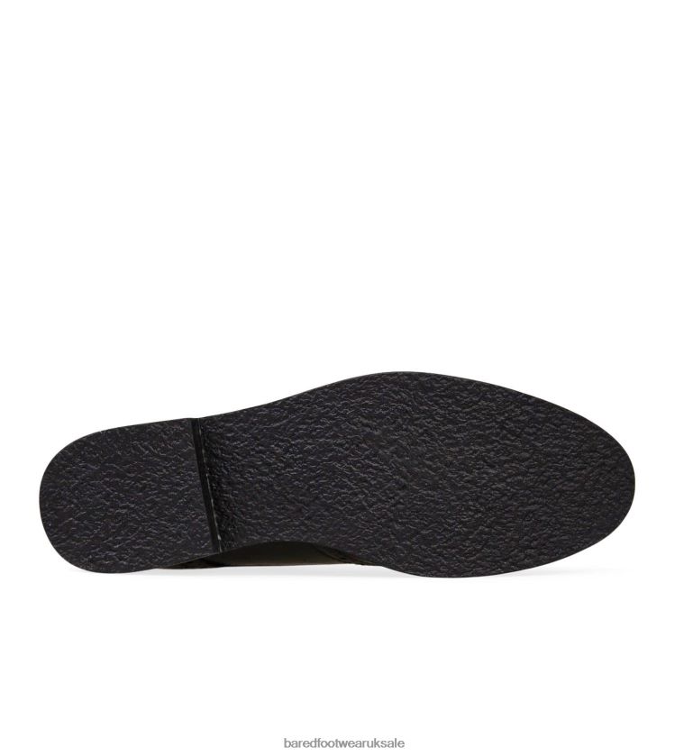 Black with Black Sole Flat Lace Ups Women Bared Footwear N06D2V225 Courser