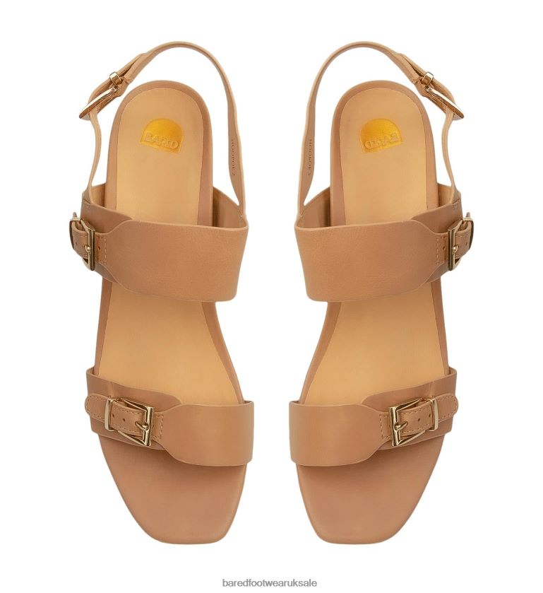 Biscotti Leather Low Heels Women Bared Footwear N06D2V237 Hoopoe 2