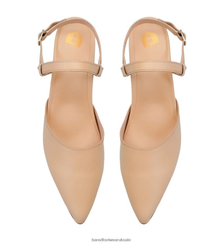 Toffee MIRUM Plant-Based Material Low Heels Women Bared Footwear N06D2V120 Marabou
