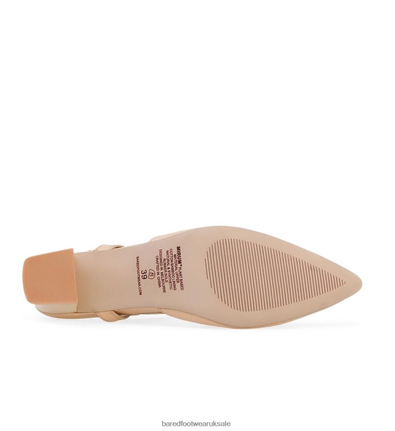 Toffee MIRUM Plant-Based Material Low Heels Women Bared Footwear N06D2V120 Marabou