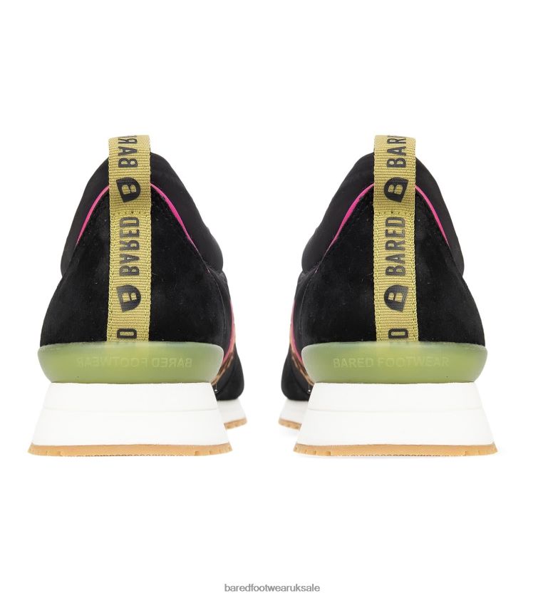 Black Mix Sneakers Women Bared Footwear N06D2V90 Saker