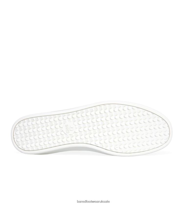 White Leather Sneakers Women Bared Footwear N06D2V133 Hornbill 3